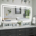 60x28 Inch Frameless LED Bathroom Mirror,Smart Mirror,60' x 28' Bathroom mirror