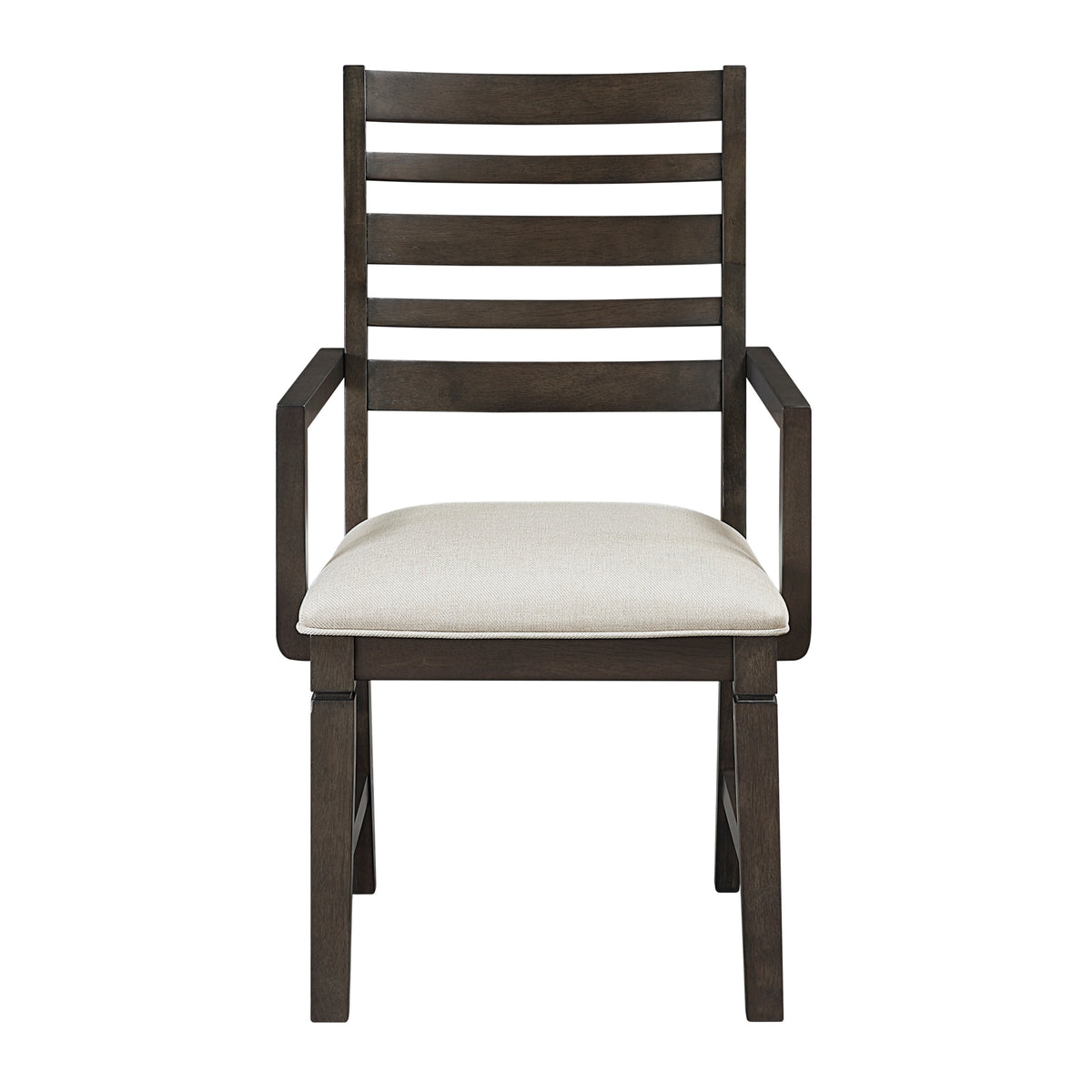 Arm Chairs Dining Room Wood Veneer Set of 10 Beige