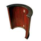 96' Poker Table Model 16367 Red with U Shape Legs, Drox Box, Chips Tray - Eloy Royal