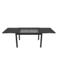 Square Aluminum Extendable Outdoor Dining Table35.4-in W x 53-106-in L