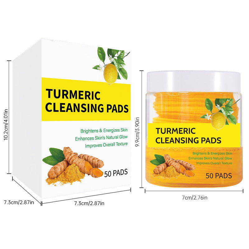 Turmeric Pad Facial Deep Cleansing Cleaning Towel