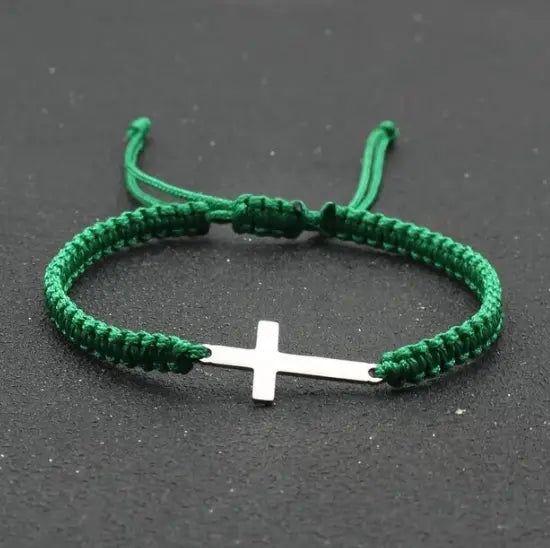 Rope Cross Bracelet - Eloy Royal