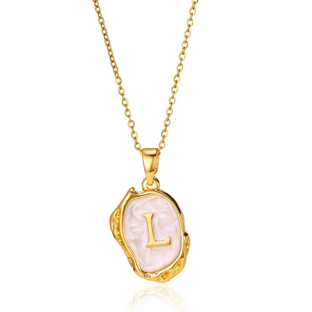 Letters Dimensional Necklace - Eloy Royal