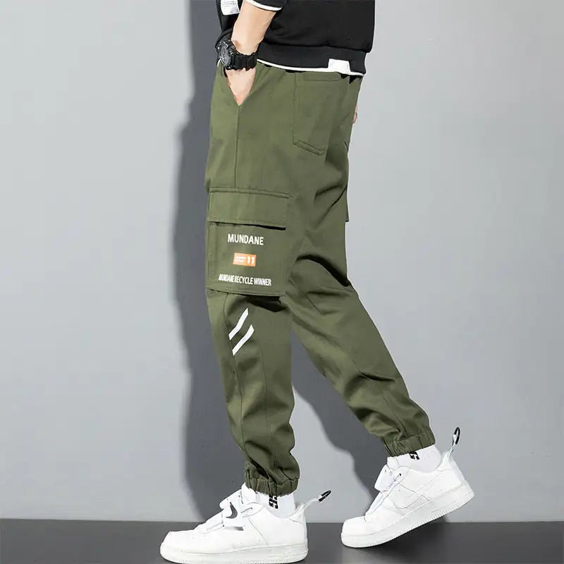 Black Cargo Pants Men - Eloy Royal