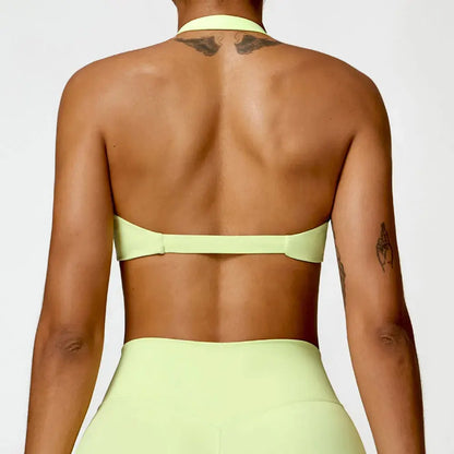 Halter Sports Bra - Eloy Royal