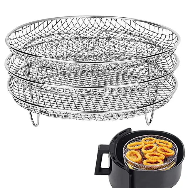 3-layers Air Fryer Rack - Eloy Royal