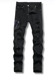 Black Python Jeans - Eloy Royal