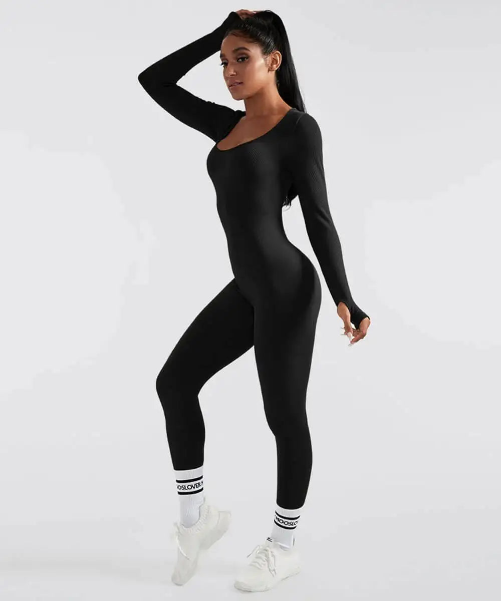 Long Sleeve Jumpsuit - Eloy Royal