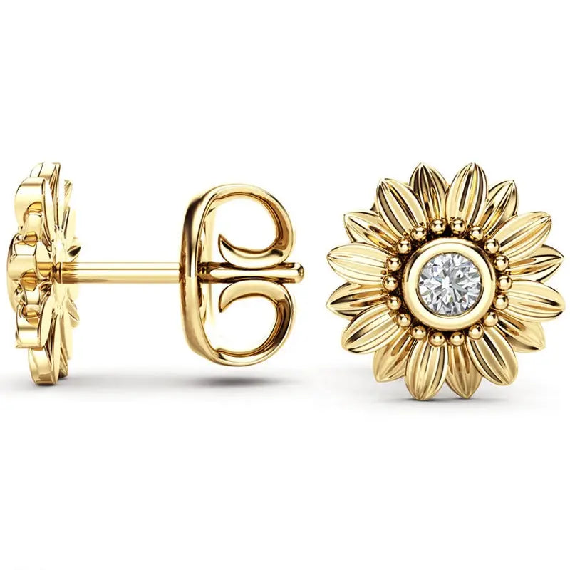 Sunflower Stud Earrings - Eloy Royal