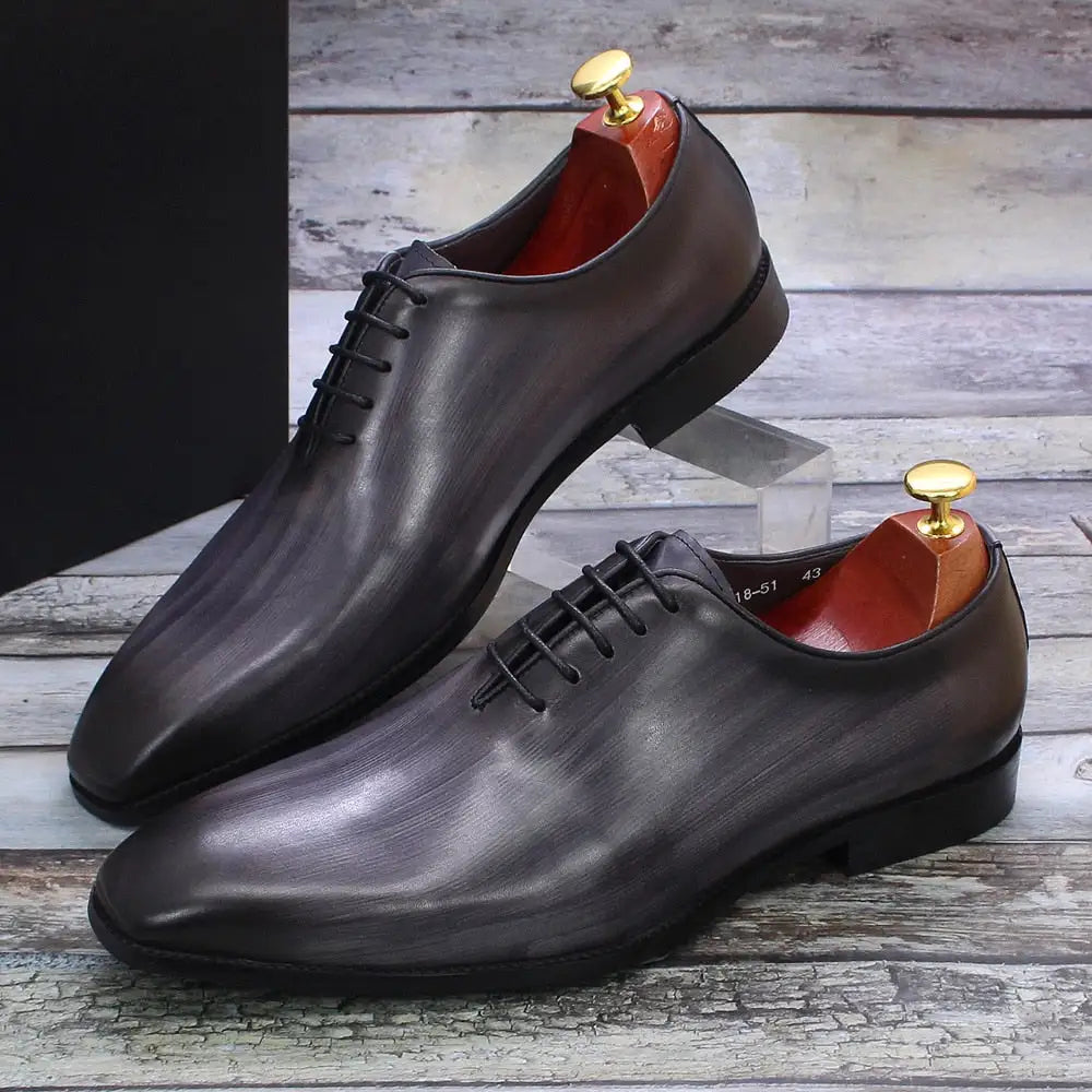 Men's Leather Oxford Shoes - Eloy Royal