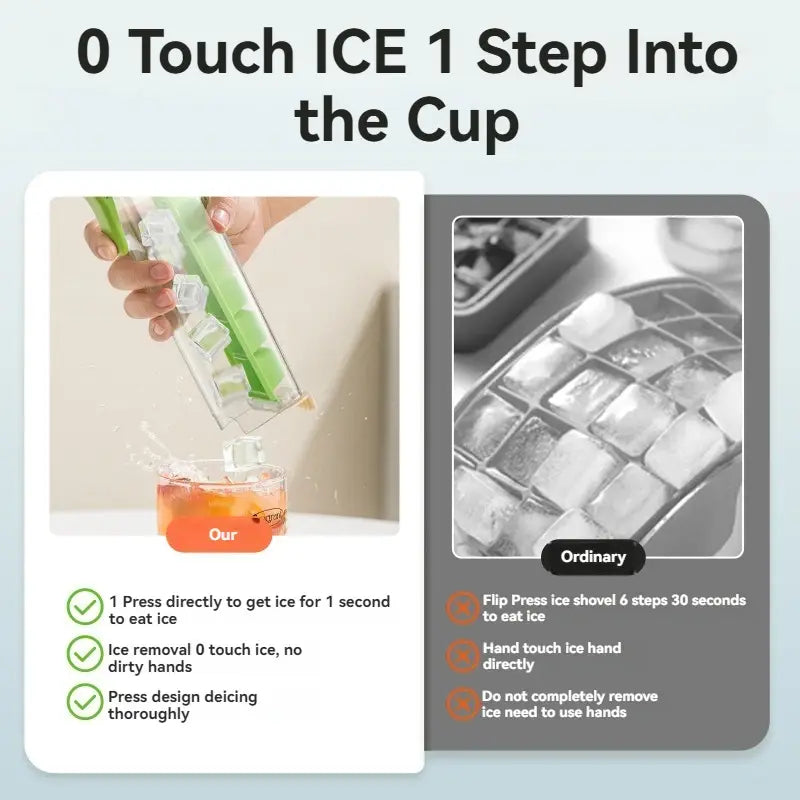 Easy Demould Ice Cube Tray