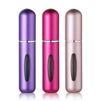 OUMOR Refillable Perfume Bottle Travel Cologne Travel Bottle Travel Size Perfume Refill Bottle and Fragrance Atomizer for Travel Mini Perfume Refillable Bottle Atomizer for Outdoor Activities Color-D