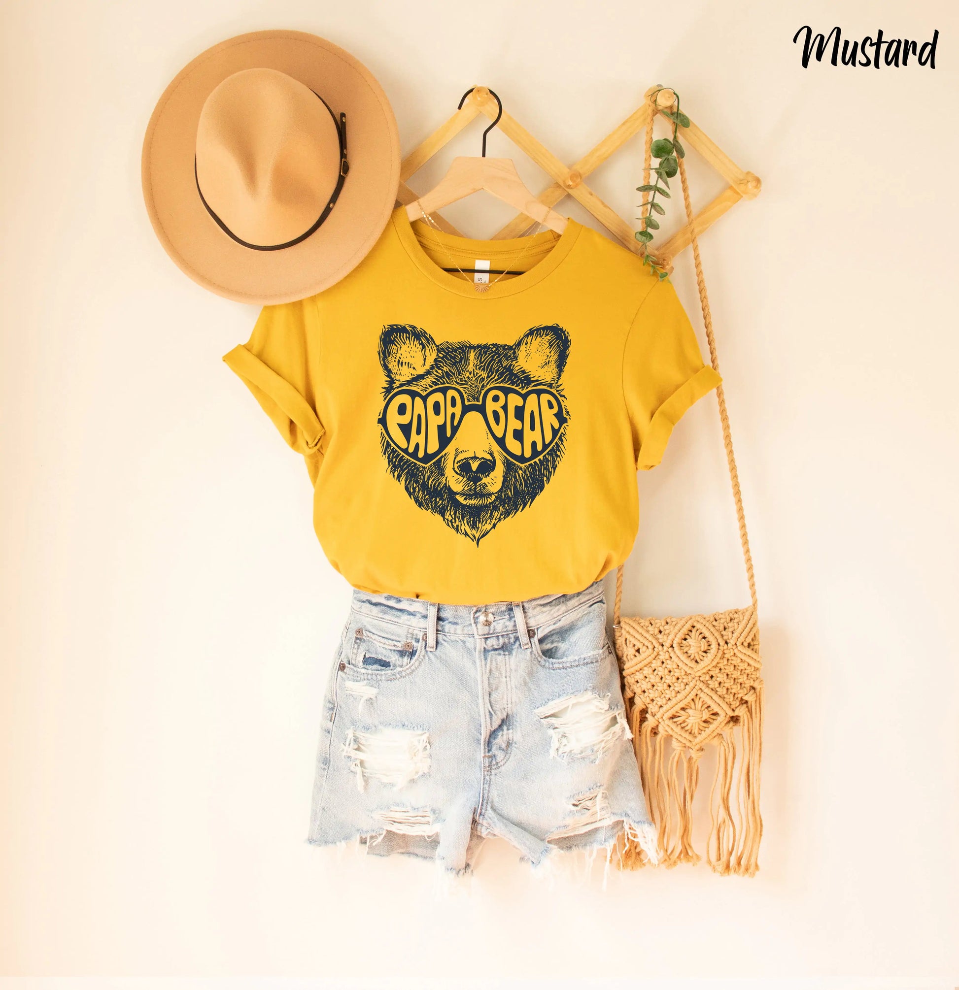 Papa Bear Sunglass Shirt, Daddy Bear Shirt - Eloy Royal