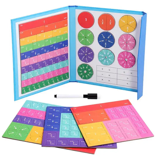 Children's Magnetic Fraction Book - Eloy Royal