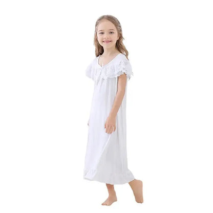 Girls Short Sleeve Pajama Dress - Eloy Royal