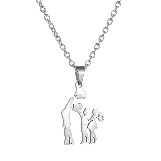 Family Silver Necklaces - Eloy Royal