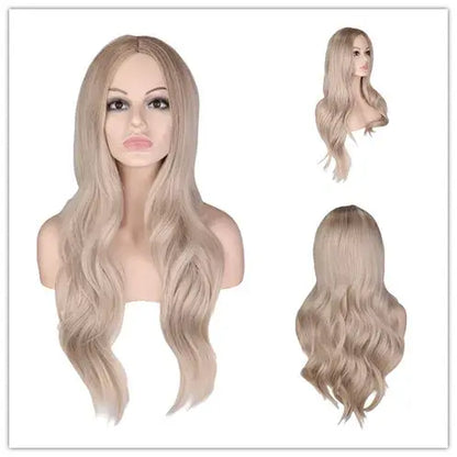 OmbreLong Silver Wig - Eloy Royal