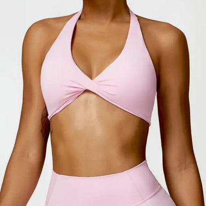 Halter Sports Bra - Eloy Royal