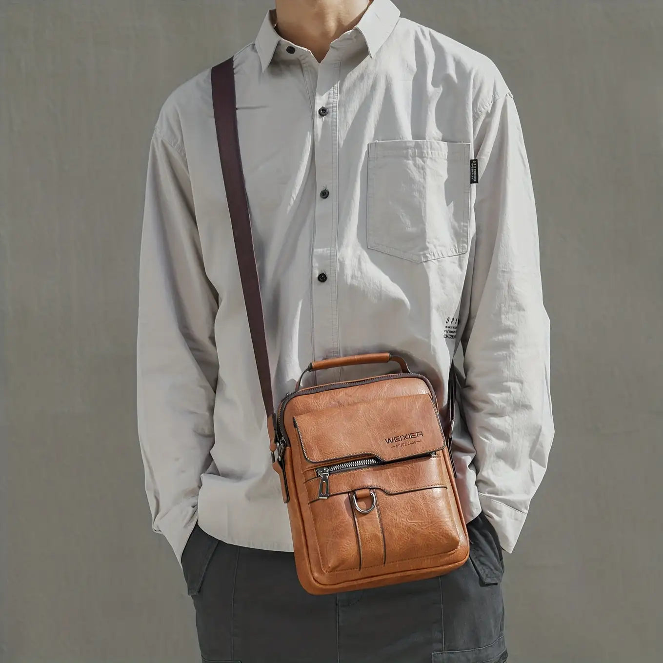 Men's  Messenger Bag - Eloy Royal