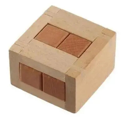 Classic Wooden Puzzle Mind Brain Teasers Burr Interlocking Puzzles Game Toys for Adults Children - Eloy Royal