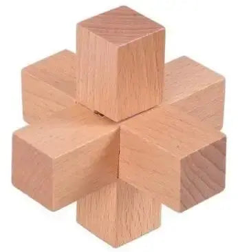 Classic Wooden Puzzle Mind Brain Teasers Burr Interlocking Puzzles Game Toys for Adults Children - Eloy Royal