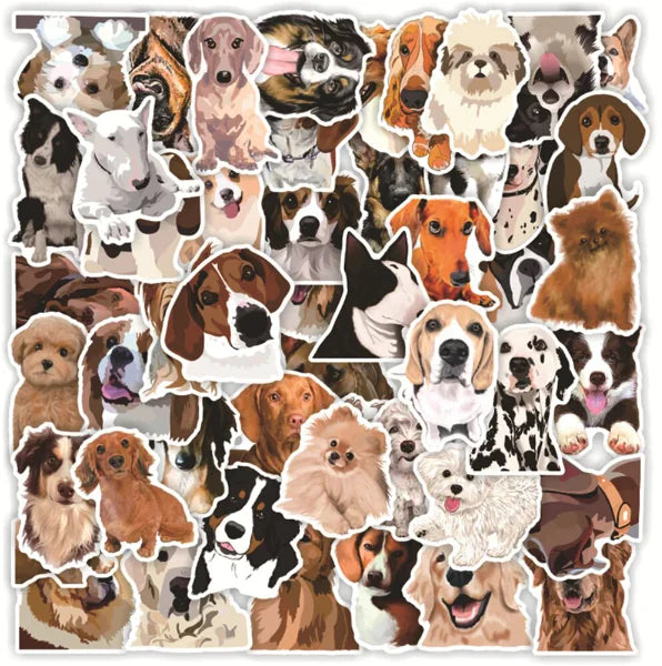 Cute Dog Cartoon Sticker Set - Eloy Royal