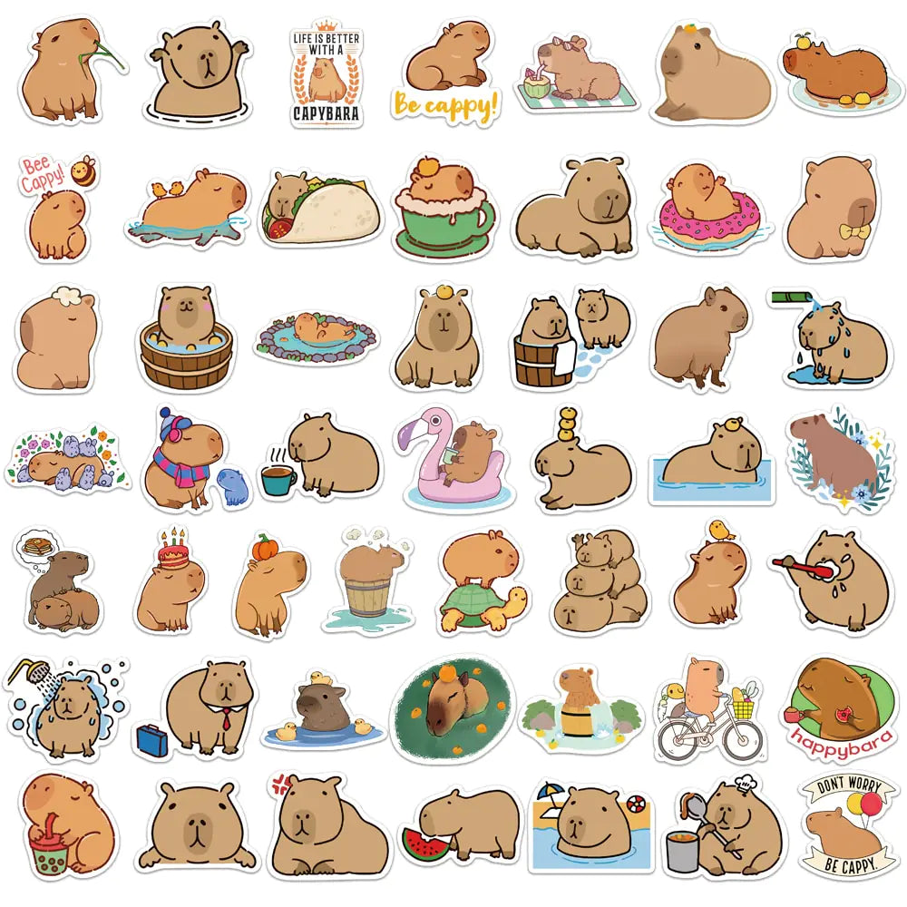 Capybara Sticker Decoration - Eloy Royal