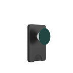 Green PopSockets PopWallet for MagSafe
