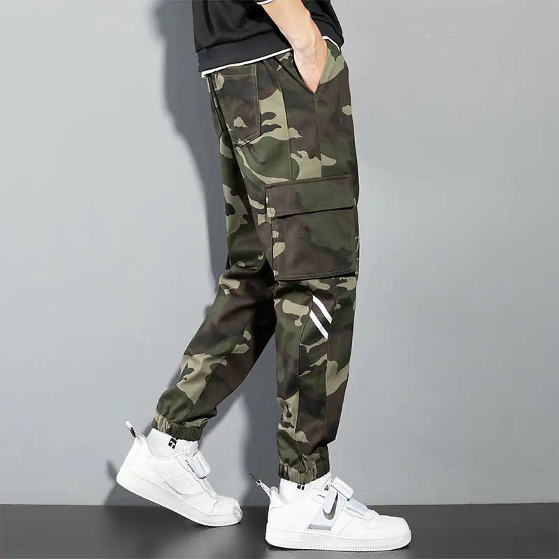 Black Cargo Pants Men - Eloy Royal