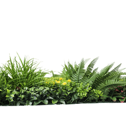 Country Fern Artificial Vertical Garden 40" x 40" 11SQ FT UV Resistant