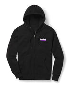 Twitch Extruded Zip Up Hoodie XL Black Black X-Large