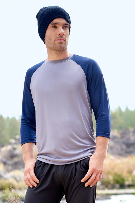 Men's DriMax™ ¾ Raglan Sleeve Outfitter Crewneck