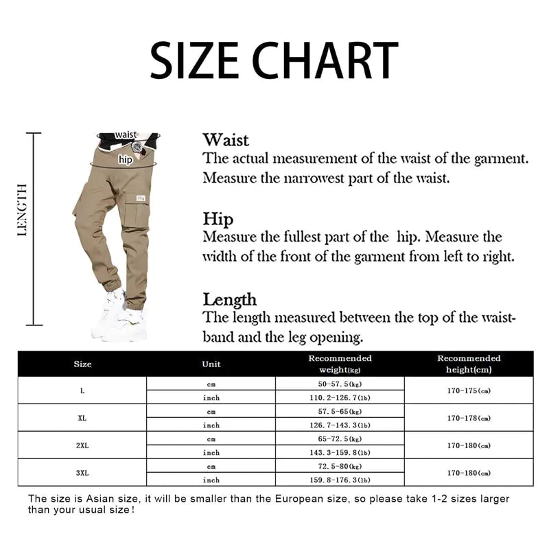 Thick Warm Fleece Cargo Pants - Eloy Royal