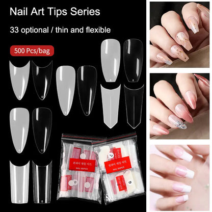 French Fake Nails Extension - Eloy Royal