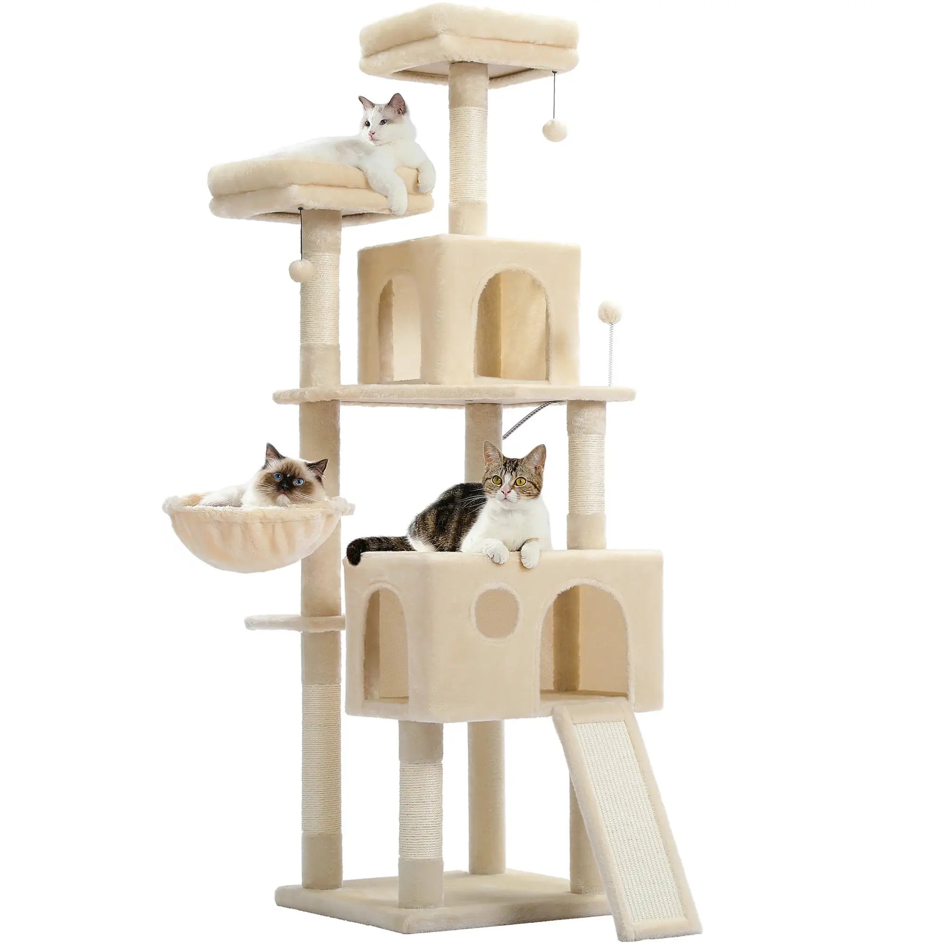 Domestic Delivery Animal Luxury Furniture  PAWZ Road Cat Tree Pet House Furniture Cat Toys  Scratching Post Wood Climbing Tree - Eloy Royal