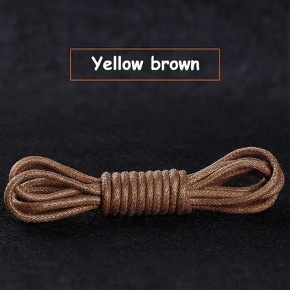 Cotton Waxed Round Shoelaces Set - Eloy Royal