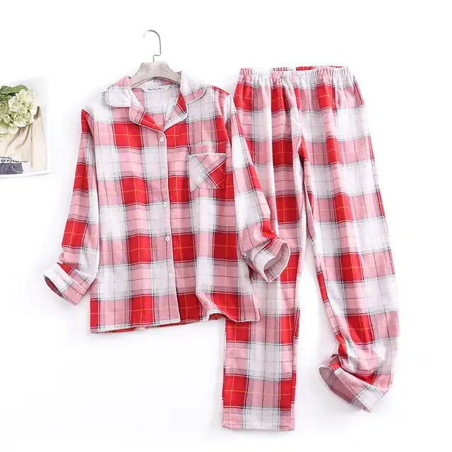 Cotton Flannel Women's Pajamas Sets - Eloy Royal