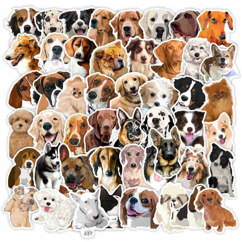 Cute Dog Cartoon Sticker Set - Eloy Royal