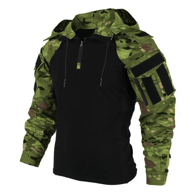 Combat Tactical Shirt CP Green S