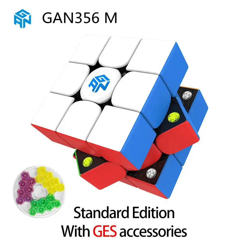 Gan 356 M puzzle magnetic magic speed gan cube 3x3x3 professional gans cube gan 356 magnets toys GAN 356 RS - Eloy Royal