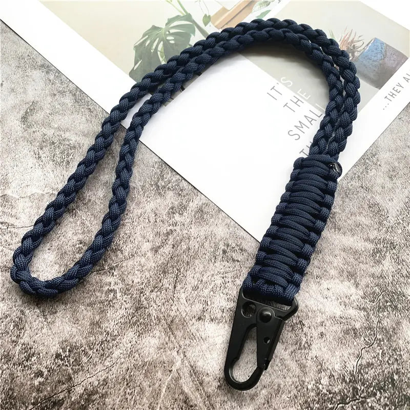 Multifunctional Hand-Woven Lanyard - Eloy Royal