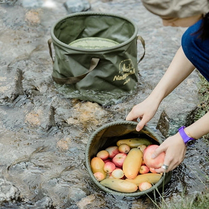 Naturehike NEW Folding Bucket Waterproof Foldable Water Sink Bucket Portable Travel Foldable Basin Camping Hiking Storage Bucket - Eloy Royal