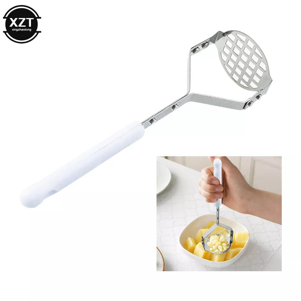 Hot Stainless Steel Pressed Potato Masher Ricer Puree Juice Maker Potato Pusher Smooth Mashed Potatoes Crusher Fruit Kitchenware - Eloy Royal