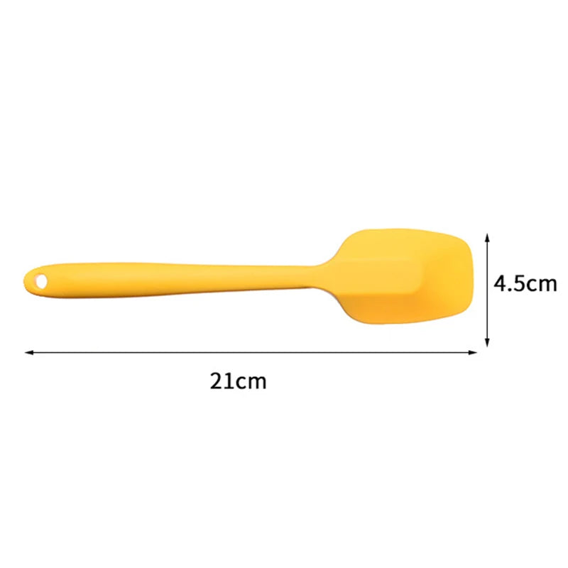 Kitchen Silicone Cream Butter Cake Spatula Mixing Batter Pastry Scraper Brush Butter Mixer Cake Brushes Baking Tool Kitchenware - Eloy Royal