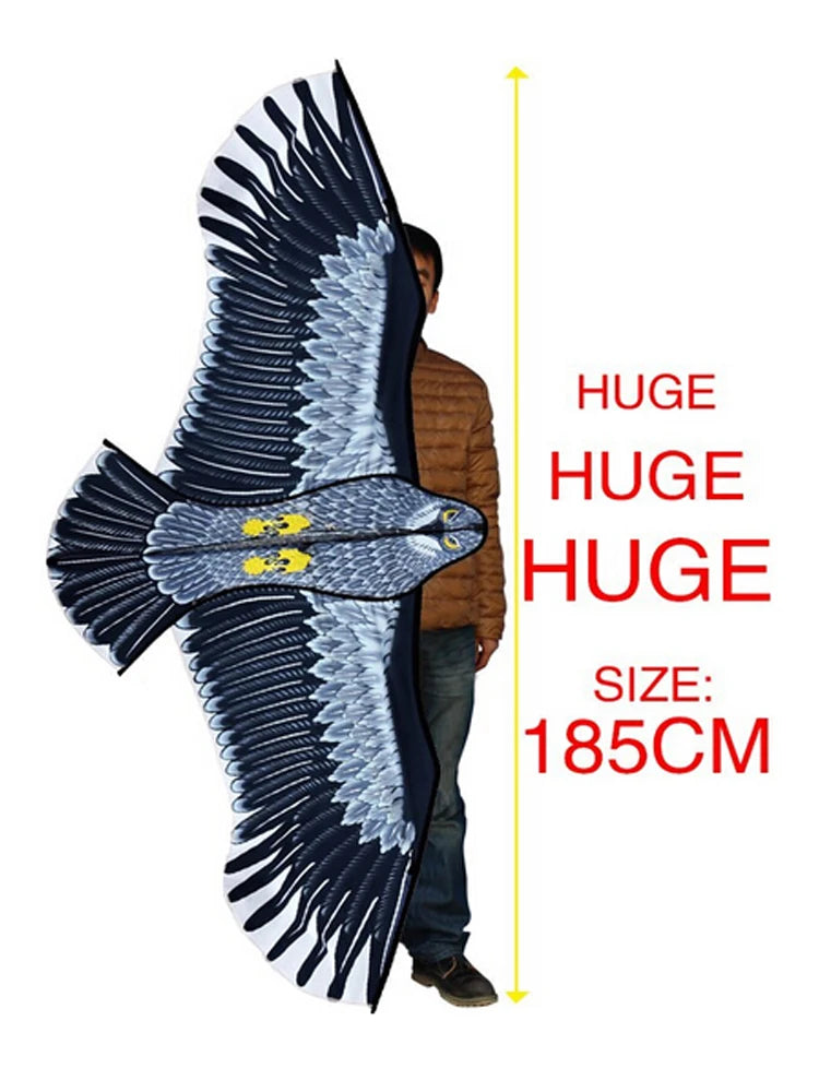 New Toys 1.8m Power  Brand  Huge Eagle Kite With String And Handle Novelty Toy Kites Eagles Large Flying - Eloy Royal