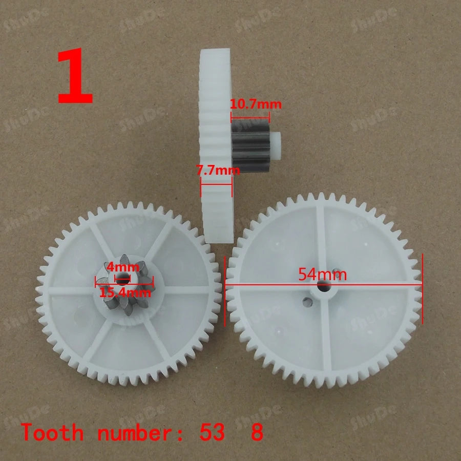 RS380 RS550 motor  gear box plastic gear for electric motor plastic gears for toys 2pcs - Eloy Royal