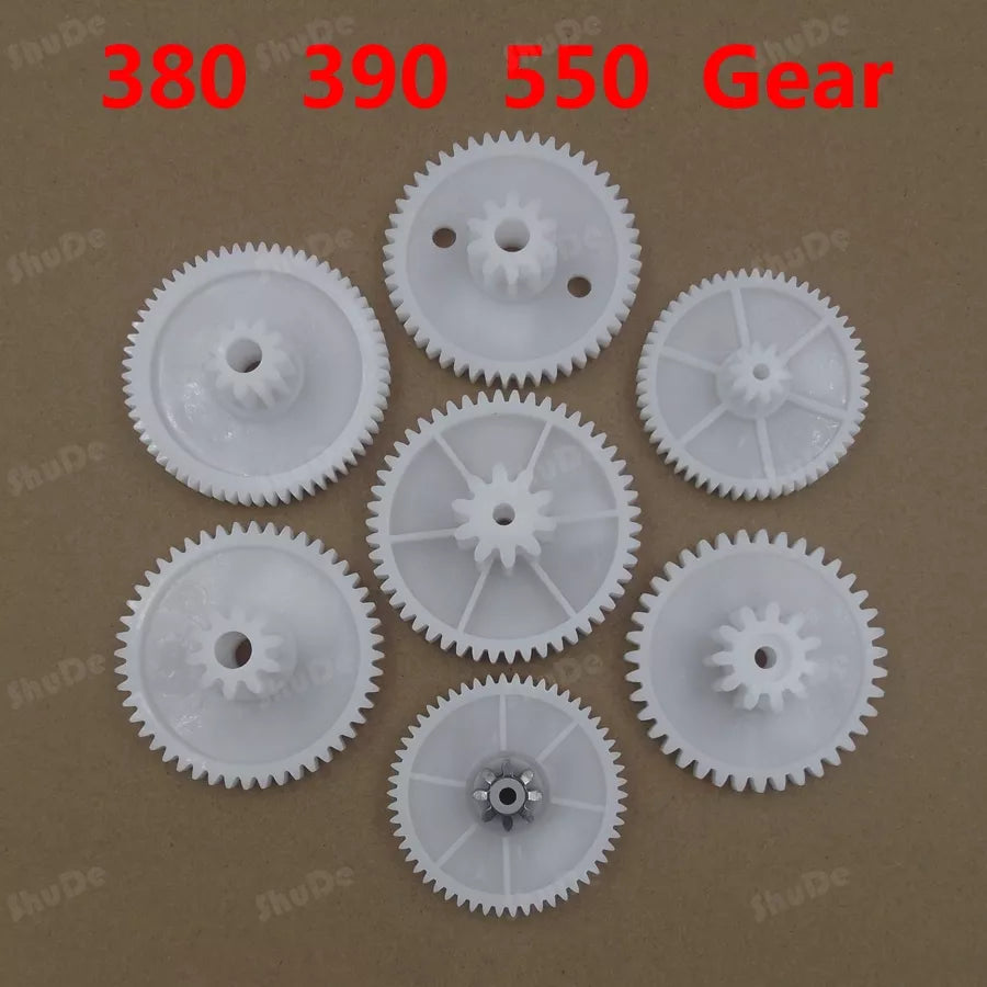 RS380 RS550 motor  gear box plastic gear for electric motor plastic gears for toys 2pcs - Eloy Royal