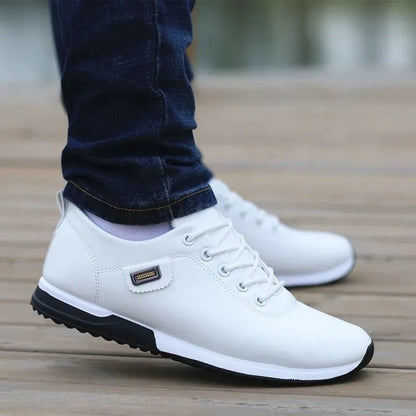 Italian PU Leather Sneakers Shoes For Men Dress Shoes Big Size 45 46 Male Sneaker Fashion Man's Sports Shoes Vulcanized Footwear - Eloy Royal