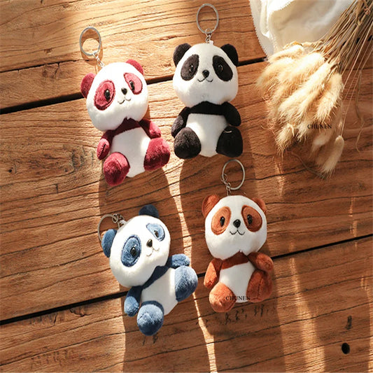 Multi Designs, Panda Etc. 12CM Approx. Plush Stuffed Doll Toy , Penguin , Cat Plush Animal Toys - Eloy Royal