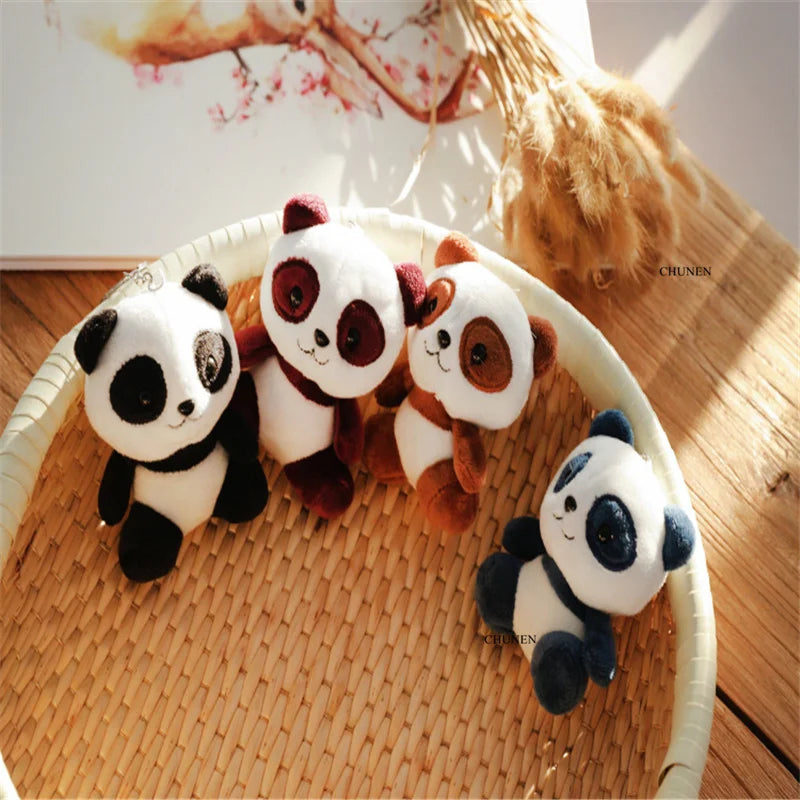 Multi Designs, Panda Etc. 12CM Approx. Plush Stuffed Doll Toy , Penguin , Cat Plush Animal Toys - Eloy Royal